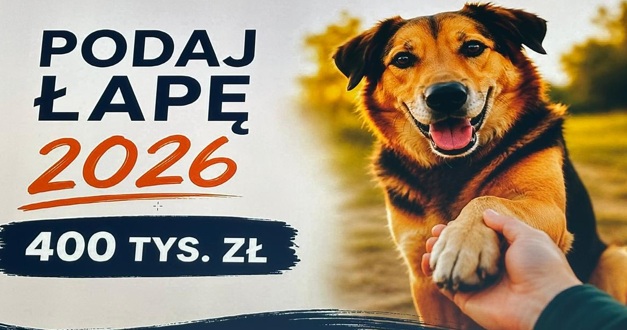 DOTACJA KONKURSOWA „PODAJ ŁAPĘ 2026” DLA GMINY STARE JUCHY